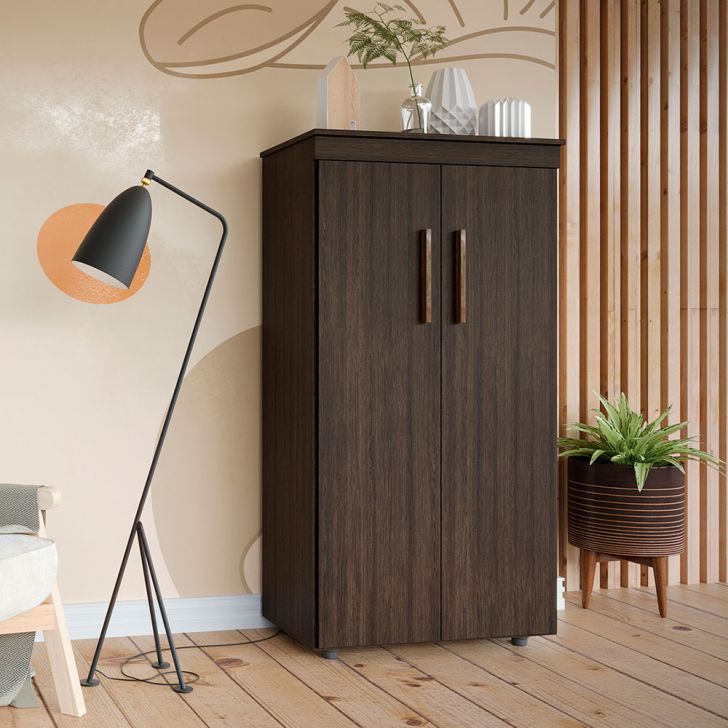 Armário de Escritório Advantage 2 PT Capuccino 142 cm