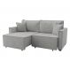 Image of Sofá-Cama Casal 3 Lugares Onix Linho Cinza 220 cm MO895UP90XMFMOB
