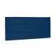 Cabeceira Painel La Italiana Para Cama Box Casal 140 cm Suede Azul Marinho - D'Rossi
