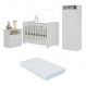 Quarto Infantil Completo Com Colchão Incluso Ariel Multimóveis Branco