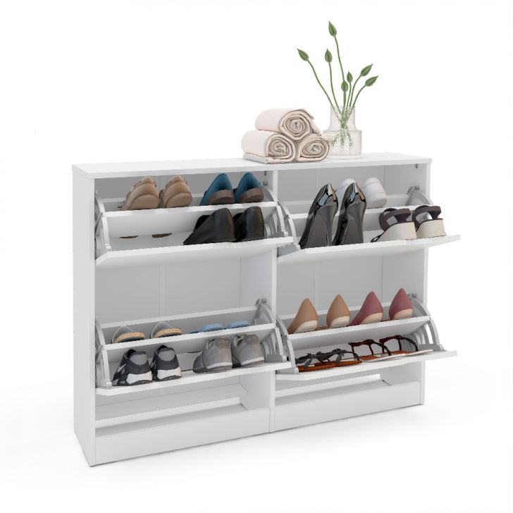 Sapateira Porto 4 Portas Branca