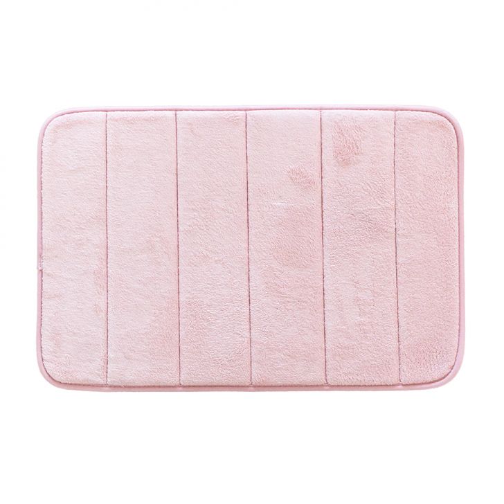 Tapete para Banheiro Super Soft Rosa