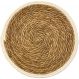 Lugar Americano Rústico Colors Fibra Natural 38cm Branco