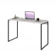 Mesa Para Escritório e Home Office Industrial Aspen 120 cm C01 Snow - Lyam Decor