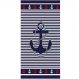 Toalha de Praia Microfibra Anti Areia New 70x140cm Anchor