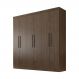 Guarda Roupa 6 Portas 4 Gavetas Belém Valverde Canion