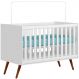Berço Infantil Mini Cama MDP/MDF Magia Branco Acetinado