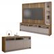 Kit Conjunto Sala Estar Home Theater Buffet Vectro Caemmun