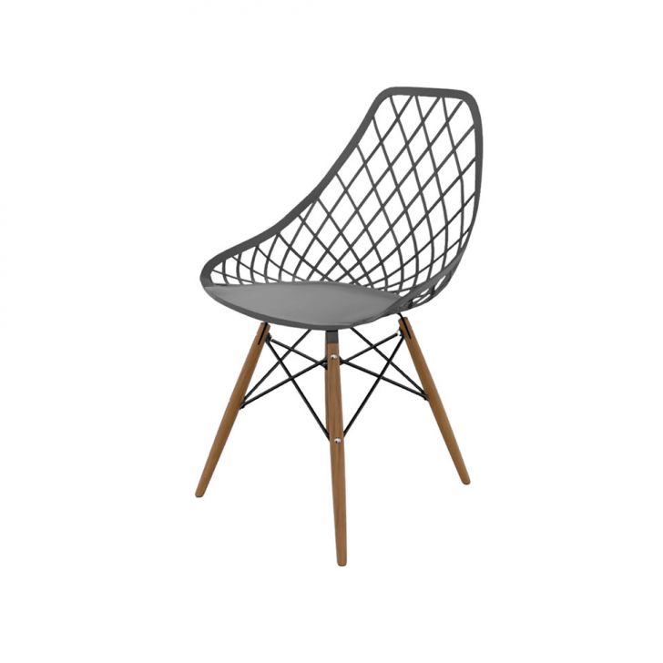 Cadeira Kayla Konkret e Madeira