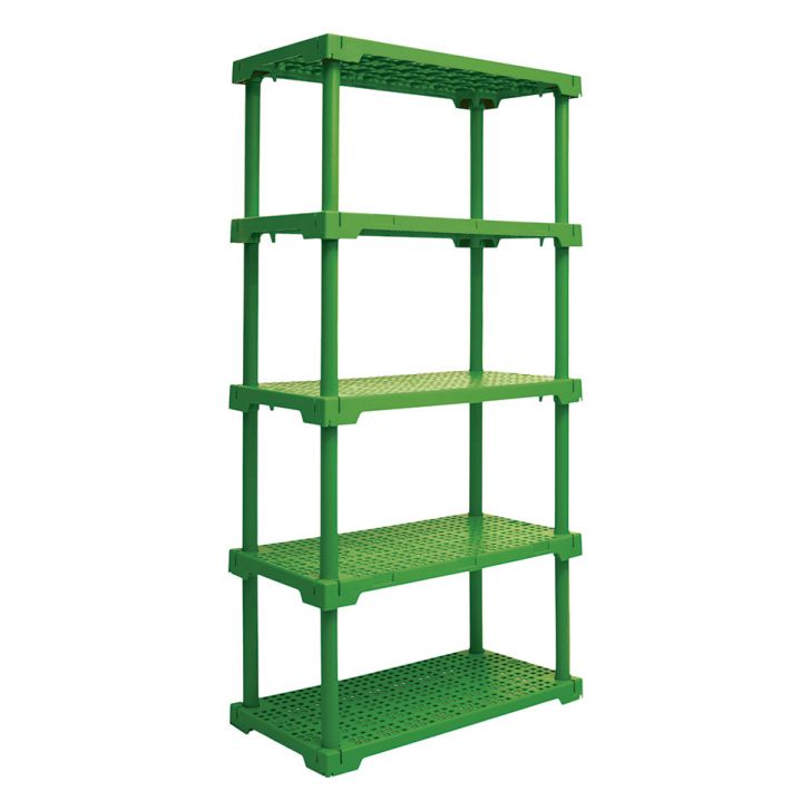 Estante Cube Com 5 Prateleiras Verde