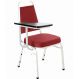 Cadeira Universitária Empilhável Linha Hotel Plus Vermelho
