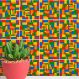 Adesivos de Azulejos Ladrilhos Hidráulicos Modelo 137-15x15cm