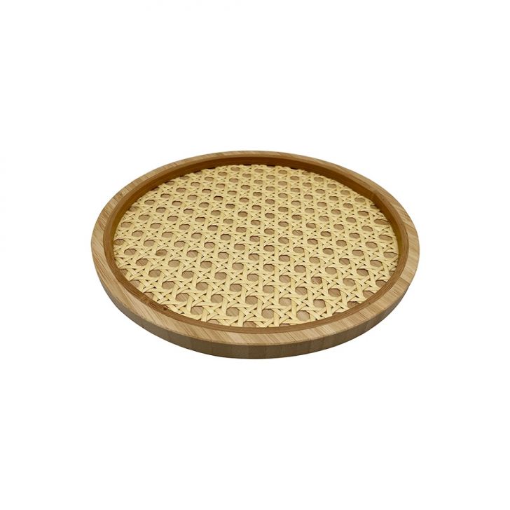 Bandeja Redonda com Palhinha Oikos Natural