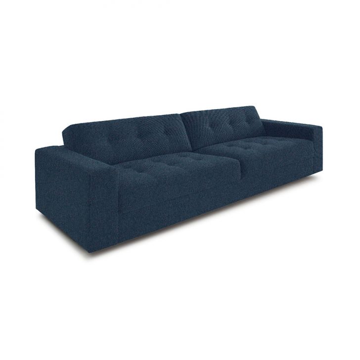Sofá 4 Lugares Lucca Linho Azul 260 Cm