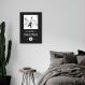 Quadro Gênero Musical Heavy Metal 60x43 Sem Moldura Preto