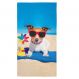 Toalha de Praia Aveludada Transfer Summer Dog