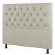 Cabeceira Cama Box Casal Queen Size Nice 160cm Sintético Bege - Desk Design
