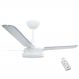 Ventilador Led Breeze Branco 110V 3 Pás Transparentes e Controle Remoto