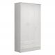 Guarda Roupa Infantil Doce Sonho 3 Portas Branco - Qmovi