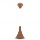 Lustre Pendente 868 1 Lâmpada Soquete E27 Cobre