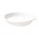 Travessa Melamina Oval Branca 1,5 Ml