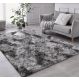 Tapete Pelo Alto Felpudo Macio Anti Derrapante Anti Alérgico Mesclado Cinza - 120 x 200 cm Tapete para Sala e Quartos