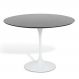 Mesa Saarinen Tulip Jantar São Gabriel 90cm Base Branca