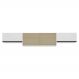 Kit 3 Armários de Cozinha Aéreos 4 Portas Veneza Multimóveis MP2152 Branco/Preto
