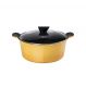 Caçarola 20cm/2,4L com Revestimento Cerâmico - Venn - Neoflam - Cor Amarela