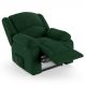 Poltrona do Papai Reclinável Pietra Power Touch FH9 Veludo Verde - Mpozenato