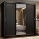 Guarda Roupa Casal Madesa Lyon 3 Portas de Correr com Espelho 2 Gavetas