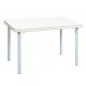 Mesa de Jantar Retangular Carla Branca 120 cm