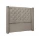Cabeceira Solteiro 90 cm Vicenza Linho Rustico Areia - SSX Multicoisas