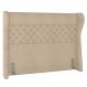 Cabeceira Cama Box Casal Queen 160cm Trinidad P02 Boucle Bege - Mpozenato