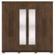 Guarda Roupa Casal 6 Portas 2G Espelho 218 cm Imbuia VLR