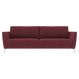 Sofá Decorativo Sala de Estar 230cm Olívia Suede Bordô G52 - Gran Belo