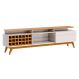 Rack Classic +AD 2.2 Off White com Nature - Imcal Móveis