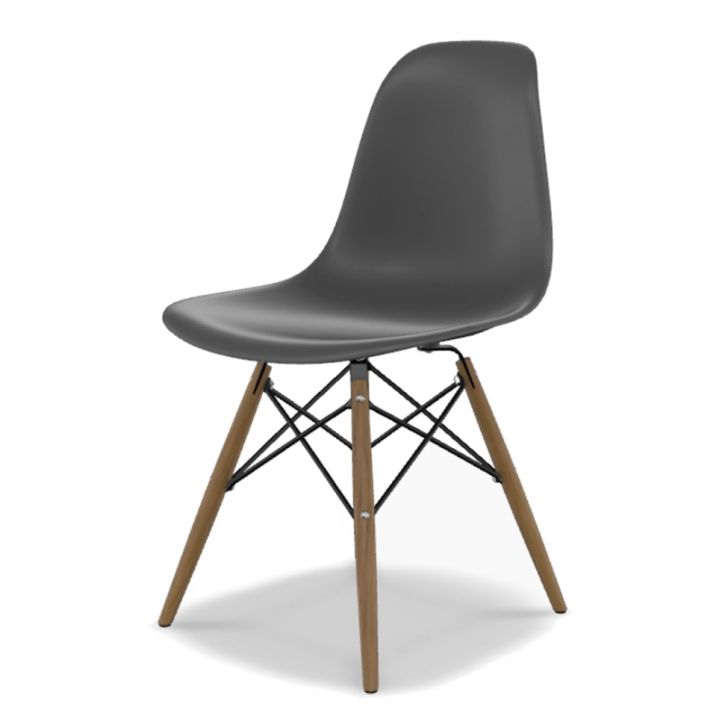 Cadeira Eames DSW Konkret e Madeira