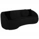 Sofa 4 Lugares 318 cm Passion Veludo SL 944 Moll