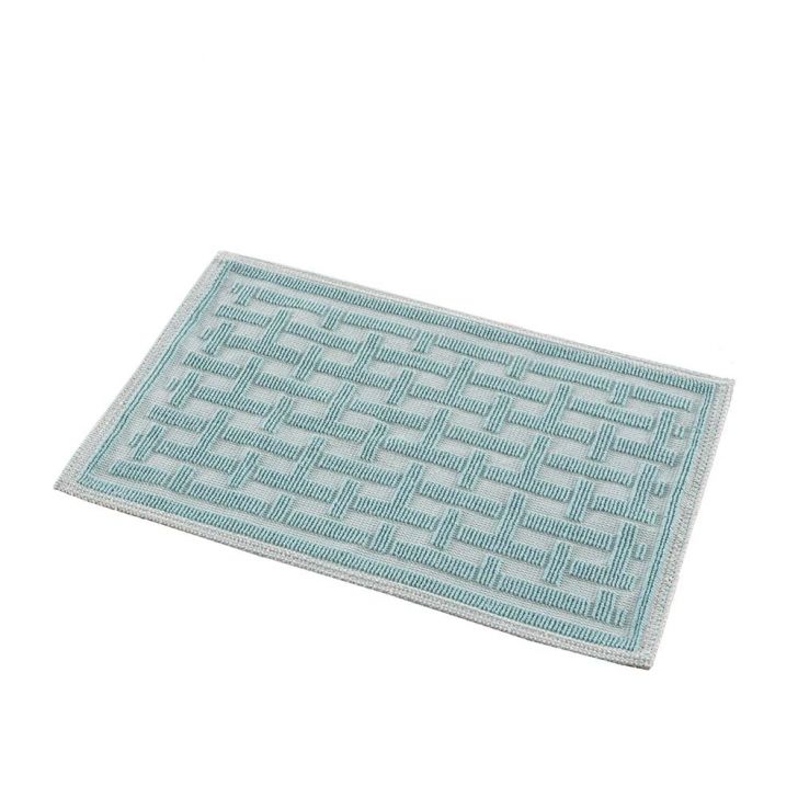 Tapete de Banheiro Natur 06 azul 0,40X0,60M - Edantex