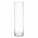 Vaso Vidro Cilindro Grande Comprido 40x14cm Transparente