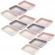 Kit 12 Travessas para Servir Bandeja Sortida 21,5x14x2,5cm S