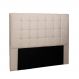 Cabeceira Verona Para Cama Box King 195 cm Suede Bege - D'Rossi