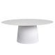 Mesa de Jantar Cone Oval 120X80 cm Laqueada