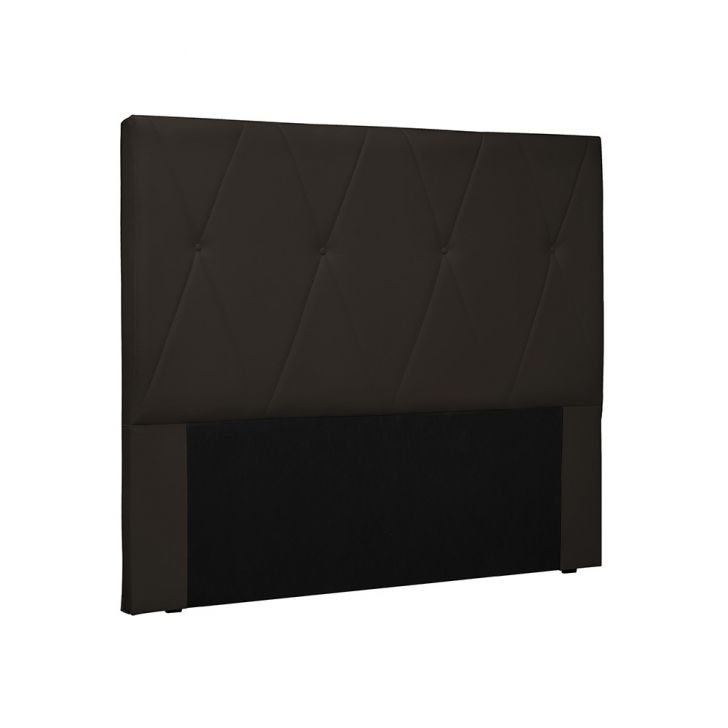 Cabeceira Aquilla Para Cama Box Queen 160 cm Corino Marrom - D'Rossi