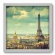 Quadro Decorativo - Paris - 33cm x 33cm - 057qnmbb