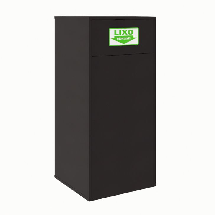 Lixeira de Escritório Module Preta