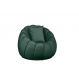 Poltrona Decorativa Concha C/Almofada Veludo Verde - Montanaris Decor