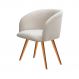 Poltrona Decorativa Atenas - Suede Bege