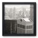 Quadro Decorativo - Cidade - 33cm x 33cm - 006qnubp